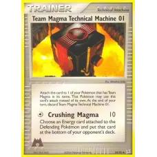 Team Magma's Technical Machine 01
