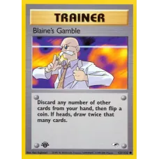 Blaine's Gamble