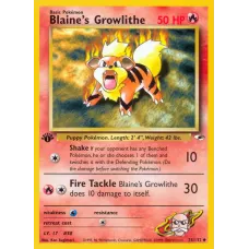 Blaine's Growlithe