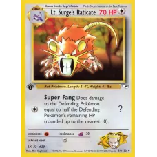 Lt. Surge's Raticate