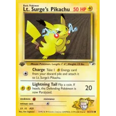 Lt. Surge's Pikachu