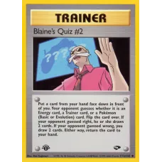 Blaine's Quiz #2