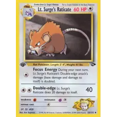 Lt. Surge's Raticate