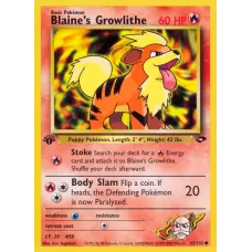Blaine's Growlithe