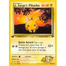 Lt. Surge's Pikachu