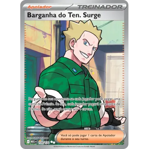 Barganha do Ten. Surge