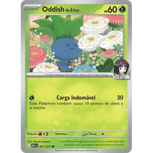 Oddish da Érica