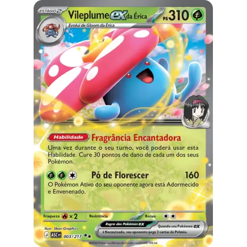 Vileplume ex da Érica