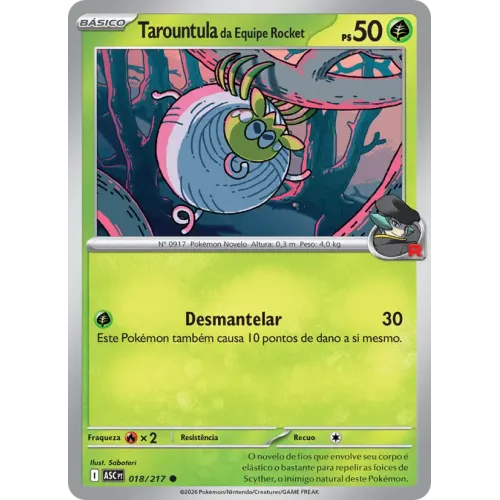 Tarountula da Equipe Rocket