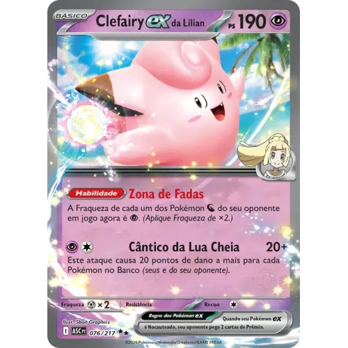 Clefairy ex da Lílian