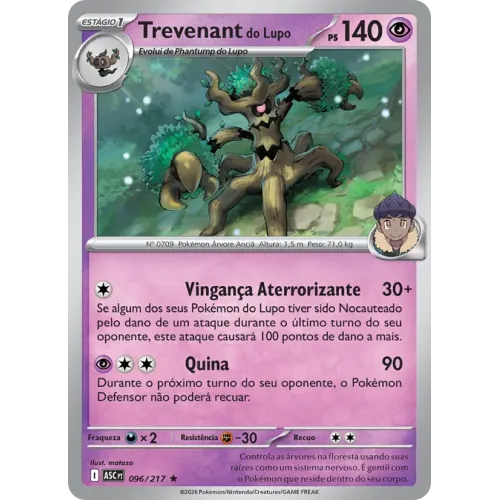 Trevenant do Lupo