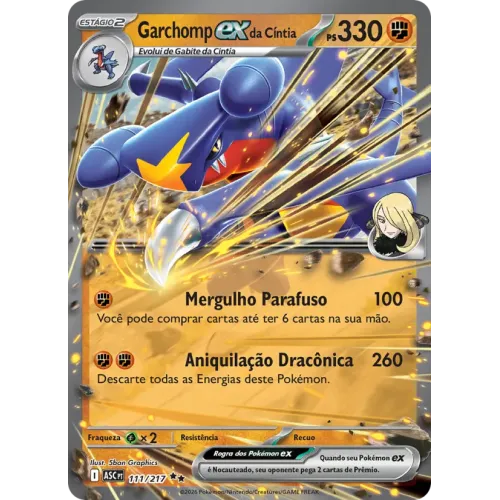 Garchomp ex da Cíntia