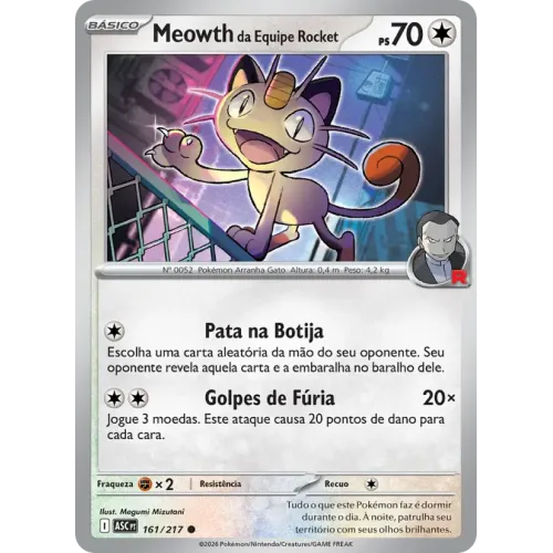 Meowth da Equipe Rocket