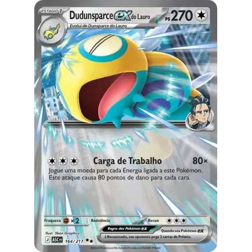 Dudunsparce ex do Lauro