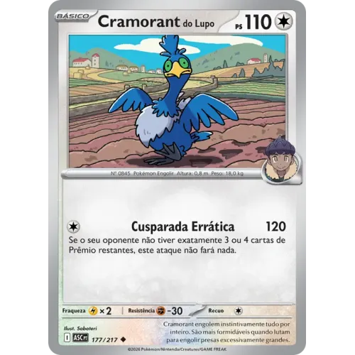 Cramorant do Lupo
