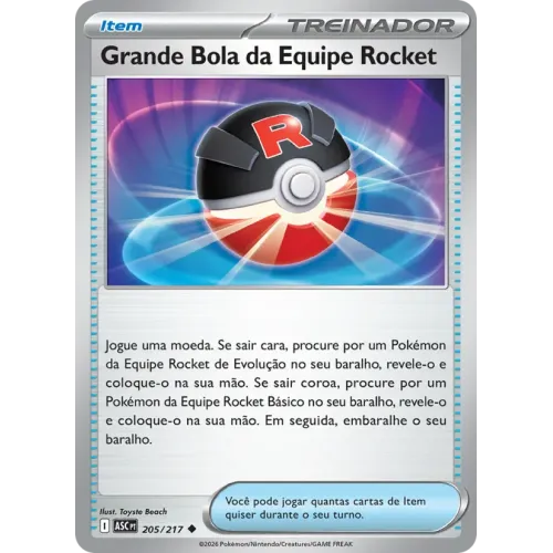 Grande Bola da Equipe Rocket