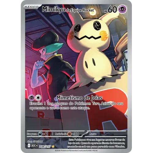 Mimikyu da Equipe Rocket
