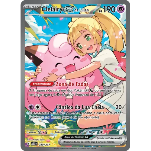 Clefairy ex da Lílian