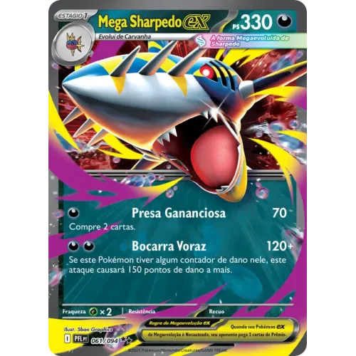 Mega Sharpedo ex