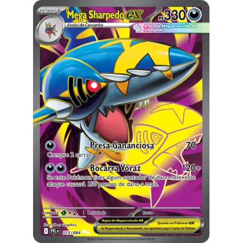 Mega Sharpedo ex