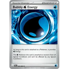 Bubbly Water Energy