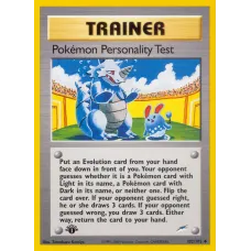 Pokémon Personality Test