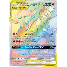 Reshiram e Charizard GX