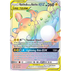 Raichu e Raichu de Alola GX