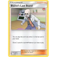 Blaine’s Last Stand