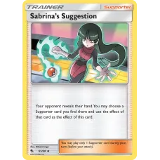 Sabrina’s Suggestion