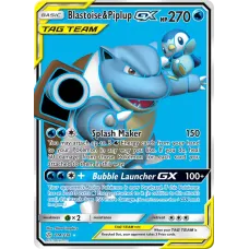 Blastoise e Piplup GX