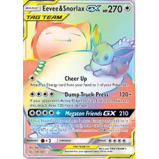 Eevee e Snorlax GX
