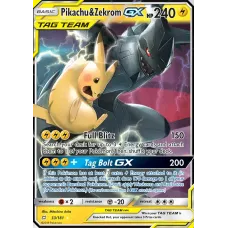 Pikachu e Zekrom GX