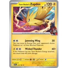 Zapdos da Equipe Rocket