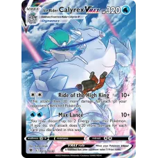 Calyrex Cavaleiro Glacial VMAX