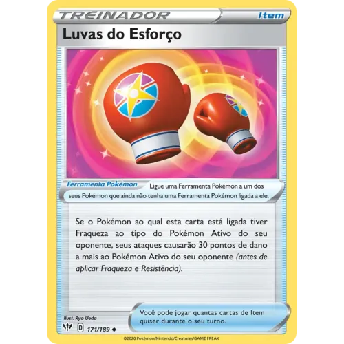 Luvas do Esforço