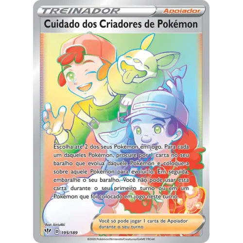 Cuidado dos Criadores de Pokémon