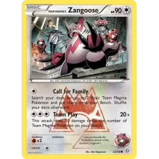 Team Magma's Zangoose