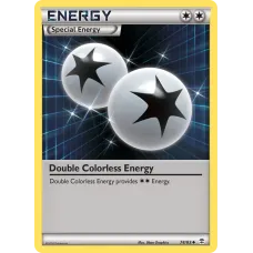 Double Colorless Energy