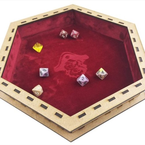 Arena de Dados Premium Black Vermelha Bucaneiros