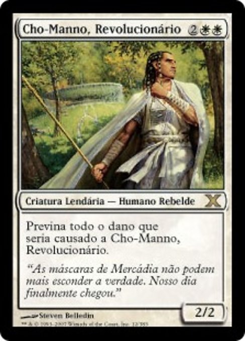 Cho-Manno, Revolucionário