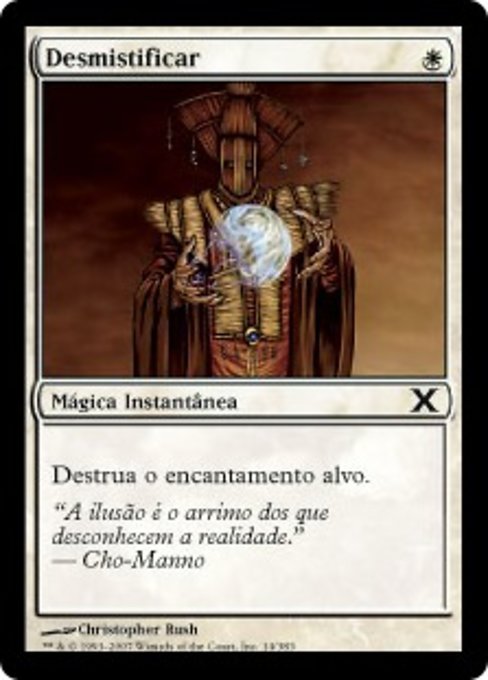 Desmistificar