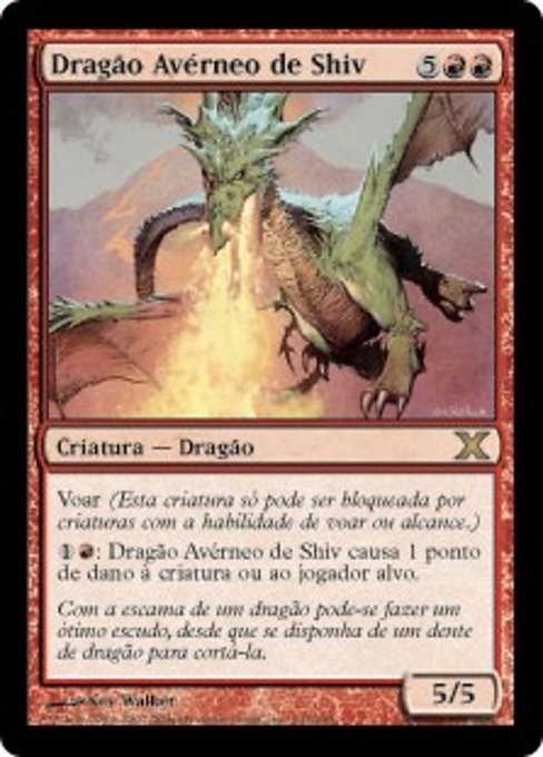 Dragão Avérneo de Shiv