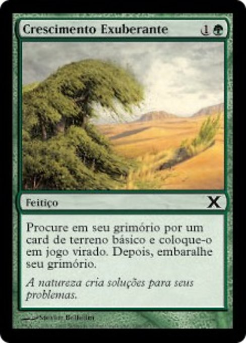 Crescimento Exuberante