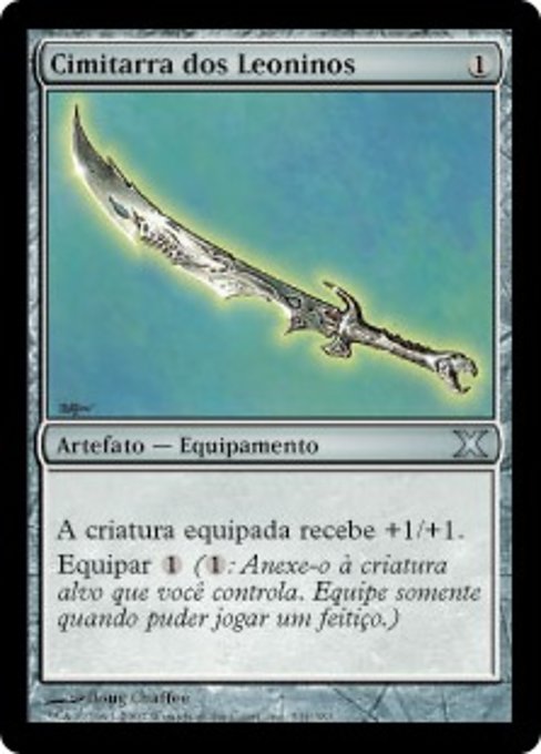 Cimitarra dos Leoninos