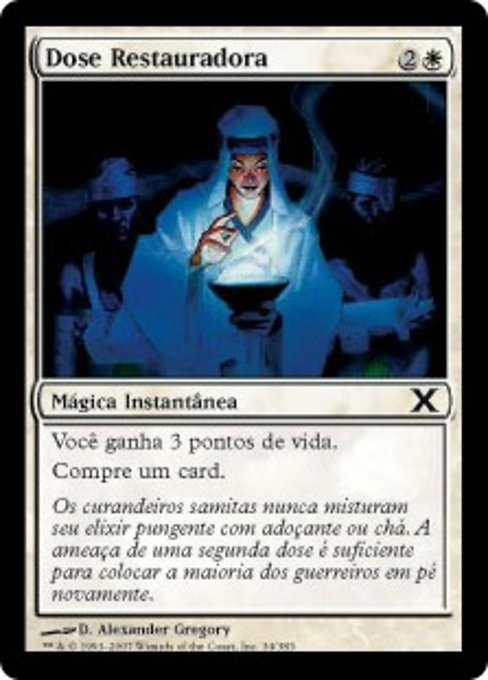 Dose Restauradora