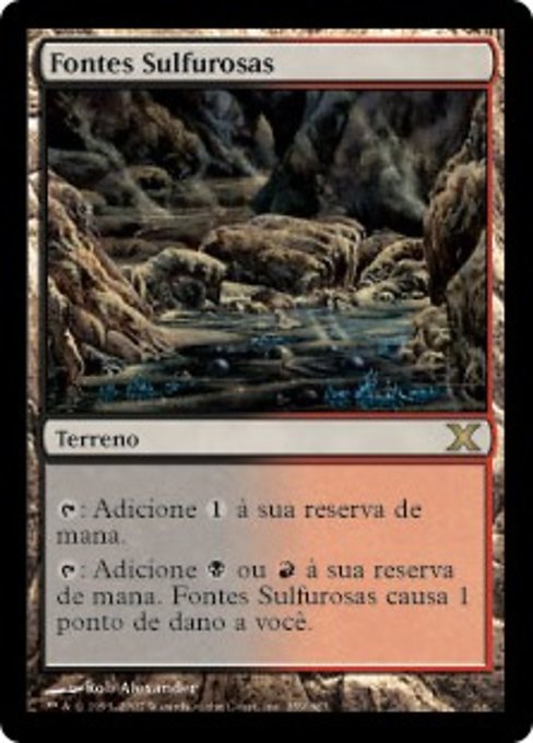 Fontes Sulfurosas