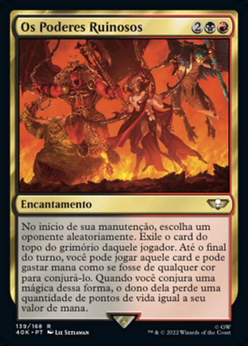 Os Poderes Ruinosos