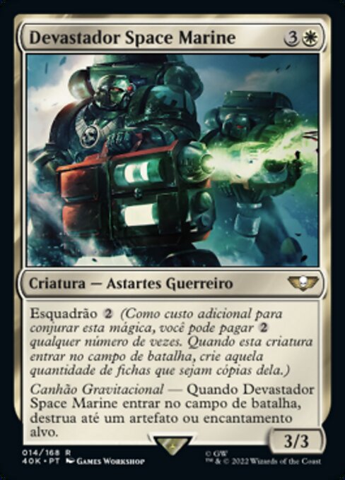 Devastador Space Marine