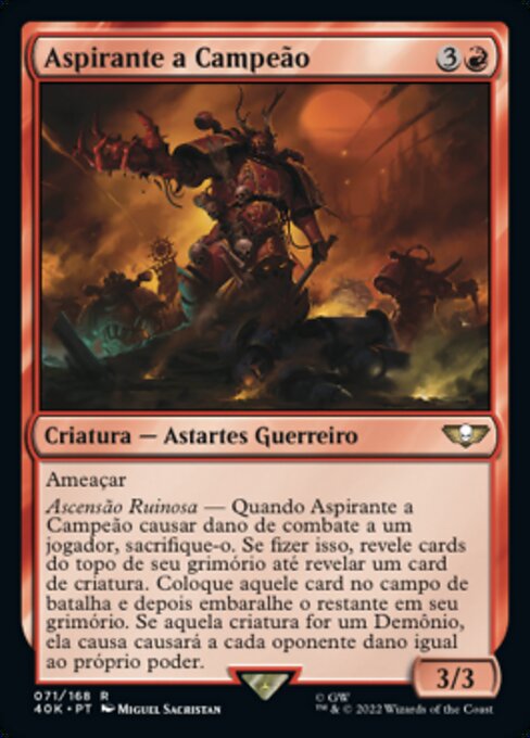 Aspirante a Campeão